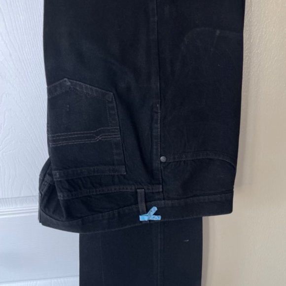 CODY JAMES MEN'S BLACK NIGHT RIDER STRETCH SLIM STRAIGHT JEANS 33x36 - Picture 2 of 6